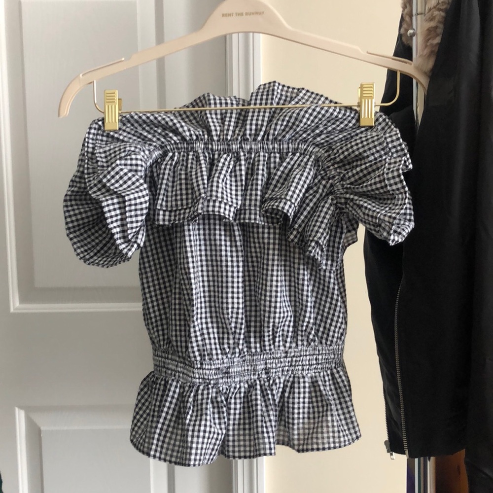 Strapless Kendall+ Kylie Top